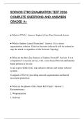 SOPHOS ET80 EXAMINATION TEST 2026 COMPLETE QUESTIONS AND ANSWERS GRADED A&plus;