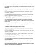 BEHV 5612 - CUM EXAM 1 QUESTIONS ANSWERED CORRECTLY LATEST UPDATE 2025