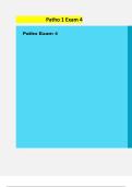 Patho 1 Exam 4 &ndash; Complete Nursing Pathophysiology Review &lpar;2025&rpar; &vert; 100&percnt; Correct Answers