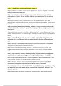 NURS 711 Week 3 Quiz Questions and Answers Graded A&plus;