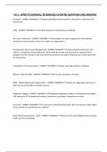 CH 1 - INTRO TO SURGICAL TECHNOLOGY UPDATED QUESTIONS AND ANSWERS