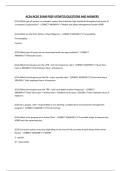 ACSA NCSO EXAM PREP UPDATED QUESTIONS AND ANSWERS