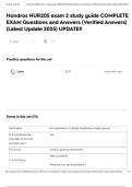 NUR205 exam 2 Hondros NUR205 exam 2  &lpar;2025&rpar; UPDATE Verified Questions And Answers &vert; With 100&percnt; Correct Answers graded A&plus; Guaranteed Success&excl;&excl; 