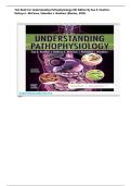 Test Bank for Understanding Pathophysiology 8th Edition by Sue E&period; Huether&comma; Kathryn L&period; McCance&comma; Valentina L&period; Brashers Complete All Chapters 1-44&excl; ALREADY RATED A&plus; 100&percnt; CORRECT ANSWERS