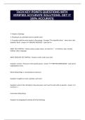 TACH KEY POINTS QUESTIONS WITH VERIFIED ACCURATE SOLUTIONS&period; GET IT 100&percnt; ACCURATE