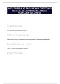 MATH FORMULAS TACHS EXAM QUESTIONS WITH LATEST VERIFIED ACCURATE RESOLVED SOLUTIONS