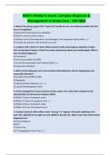 NR571 Midterm Exam&colon; Complex Diagnosis &  Management in Acute Care - 100 Q&A 
