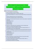 WGU D282 Pre Assessment &ndash; Cloud  Foundations &vert; 100&percnt; Verified Questions &  Answers &vert; Grade A