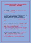 CMN Midterm Exam Prep 2025&colon; 100&plus; Questions & Answers &vert; Communication Studies