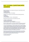 NCP TUTORIAL QUESTIONS WITH ANSWERS 