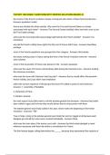HISTORY 1020 EXAM 1 QUESTIONS WITH VERIFIED SOLUTIONS GRADED A&plus;