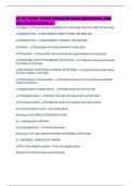 JR 101 STUDY GUIDE UPDATED EXAM QUESTIONS AND SOLUTIONS RATED A&plus;