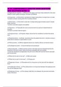 JR 101 COMPREHENSIVE UPDATED EXAM QUESTIONS AND SOLUTIONS RATED A&plus;