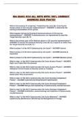 ISA 62443 IC34 ALL SETS WITH 100&percnt; CORRECT ANSWERS 2026 PDATE&excl;&excl;