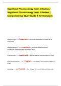 Nagelhout Pharmacology Exam 1 Review &sol; Nagelhout Pharmacology Exam 1 Review &vert; Comprehensive Study Guide & Key Concepts