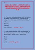 Mobile Crane Operator Test 1 2025&colon; Actual Questions & Verified Answers &lpar;Graded A&rpar;