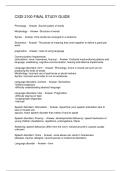 CSDI 2100 FINAL STUDY GUIDE