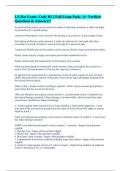 LA Bar Exam&colon; Code III &vert;&vert; Full Exam Pack&colon; A&plus; Verified Questions & Answers&excl;&excl;