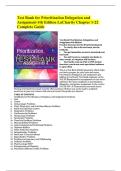 Test Bank Prioritization&comma; Delegation&comma; and Assignment&colon; Practice Exercises for the NCLEX Examination&semi; 6th Edition By Linda A&period; LaCharity&comma; Candice K&period; Kumagai&comma; Shirley M&period; Hosler All Chapters&vert; Latest Edition&vert; 2025&sol;2026