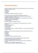 Townsend Exam 1  Questions & Answers Solved 100&percnt; Correct&excl;&excl;