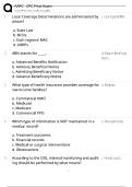 AAPC CPC Exam &vert; Complete Questions & Verified Answers &vert; Latest Update 2026