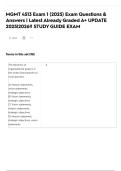 MGMT 4513 Exam 1 &lpar;2025&rpar; Exam Questions & Answers &vert; Latest Already Graded A&plus; UPDATE 2025&vert;2026&excl;&excl; STUDY GUIDE EXAM