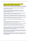 WGU C233 EMPLOYMENT STUDY 2026&sol;2027 GUIDE QUESTIONS AND ANSWERS GUARANTEE A&plus;