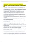 PROMULGATED CONTRACTS ALL COMPREHENSIVE 2026&sol;2027 EXAM QUESTIONS AND ANSWERS GUARANTEE A&plus;