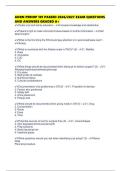 AORN PERIOP 101 PASSED 2026&sol;2027 EXAM QUESTIONS AND ANSWERS GRADED A&plus;