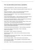 PSY 340 MIDTERM QUESTIONS & ANSWERS