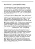 PSY340 EXAM 3 QUESTIONS & ANSWERS