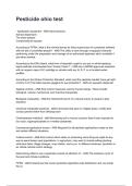 Ohio Pesticide Applicator Certification&colon; Category EXAMS NEWEST 2026&sol;2027 ACTUAL EXAM COMPLETE QUESTIONS AND CORRECT DETAILED ANSWERS &lpar;VERIFIED ANSWERS&rpar; &vert;ALREADY GRADED A&plus;&vert;&vert;BRAND NEW&excl;&excl; &lpar;ALL BUNDLED HERE&excl;&excl;&excl;&rpar;