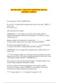 IEE 380 EXAM 1 PRACTICE QUESTIONS AND ALL ANSWERS CORRECT