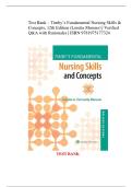 Fundamental Nursing Skills & Concepts Study Guide &vert; Based on Timby&rsquo;s 12th Edition &lpar;Loretta Moreno&rpar; &vert; Complete Skills&comma; Concepts & Care Principles &lpar;2025 Updated&rpar;