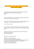 IEE 380 COMPLETE TEST NEW UPDATED QUESTIONS AND VERIFIED ANSWERS