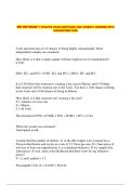 IEE 380 EXAM 1 UPDATED EXAM QUESTIONS AND CORRECT ANSWERS WITH GUARANTEED PASS