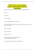 FGCU Civic Literacy Exam QUESTIONS WITH CORRECT ANSWERS&period;pdf