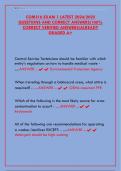 COM316 Exam 1 2024&colon; Study Guide&comma; Practice Questions & Answers