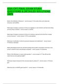 ISSA CPT FINAL EXAM STUDY QUESTIONS & DETAILED SOLUTIONS 100&percnt;