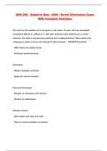 BSN 206 - Adaptive Quiz - NGN - Bowel Elimination Exam With Complete Solutions 