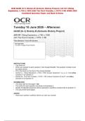 OCR GCSE &lpar;9&ndash;1&rpar; History B &lpar;Schools History Project&rpar; J411&sol;31 Viking  Expansion&comma; c&period;750&ndash;c&period;1050 with The First Crusade&comma; c&period;1070&ndash;1100 JUNE 2025  Combined Question Paper and Mark Scheme