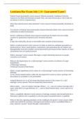 Louisiana Bar Exam July &vert;&vert; A&plus; Guaranteed Exam&excl;&excl;