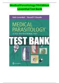 Medical Parasitology&comma; 7th Edition &ndash; Leventhal &vert; Complete Test Bank