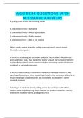 WGU D184 QUESTIONS WITH ACCURATE ANSWERS