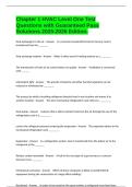 Chapter 1 HVAC Level One Test Questions with Guaranteed Pass Solutions 2025-2026 Edition&period;