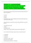Section 17 - residential&sol;light commercial based on NC H3-1 exam sample license Questions and All Correct Answers 2025-2026 Edition&period;