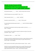 Study Guide Exam-HVAC CONTRACTOR Test Questions All Answered Correct 2025-2026 Edition&period;