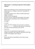 SPM Chapter 7-11 &lpar;missing 13&rpar; Questions With Complete Solutions