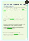 Nur 2090 test Questions with 100&percnt;  Correct Answers