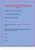 SSI Open Water Diver Exam 2025&colon; Practice Test & Study Guide